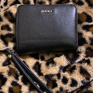 DKNY Black Zip Wallet
